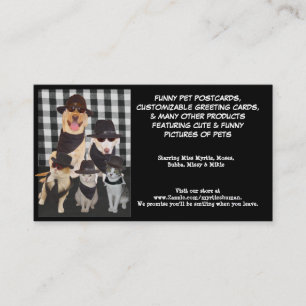 Myrties Blues-Labradore u. coole Katzen Visitenkarte