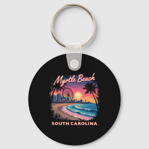 Myrtle Beach 2025 Familienurlaub Feiertag Sommer M Schlüsselanhänger