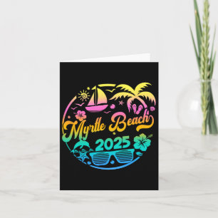 Myrtle Beach 2025 Family Vacation Beach Matching G Karte