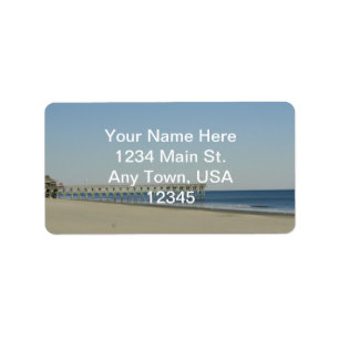 Myrtle Beach Adressaufkleber