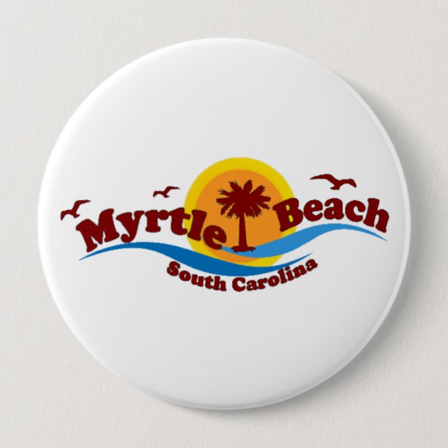 Myrtle Beach. Button (Vorderseite)