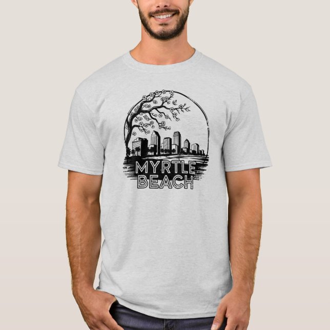 Myrtle Beach City South Carolina USA T-Shirt (Vorderseite)