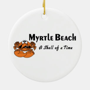 Myrtle Beach Crab Keramikornament