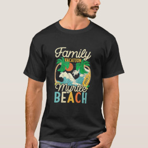 Myrtle Beach Family Vacation 2023 Matching Retro C T-Shirt