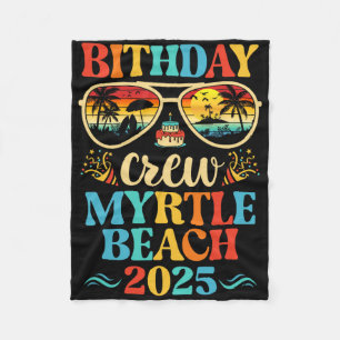 Myrtle Beach Geburtstags-Crew-Urlaub-Kreuzfahrt 20 Fleecedecke