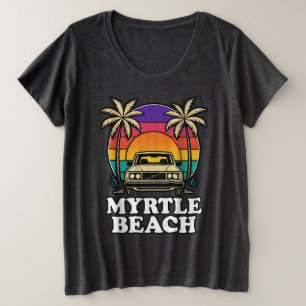 Myrtle Beach Große Größe T-Shirt