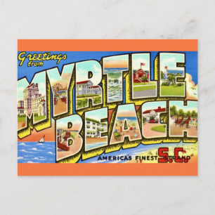 Myrtle Beach Grußkarte Postkarte