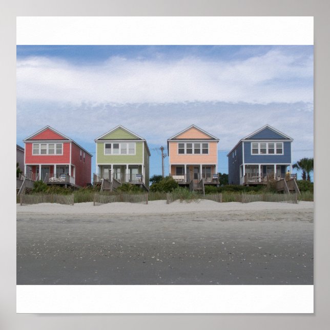 Myrtle Beach Houses Poster (Vorne)