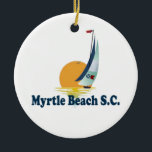 Myrtle Beach. Keramikornament<br><div class="desc">Myrtle Beach South Carolina.</div>