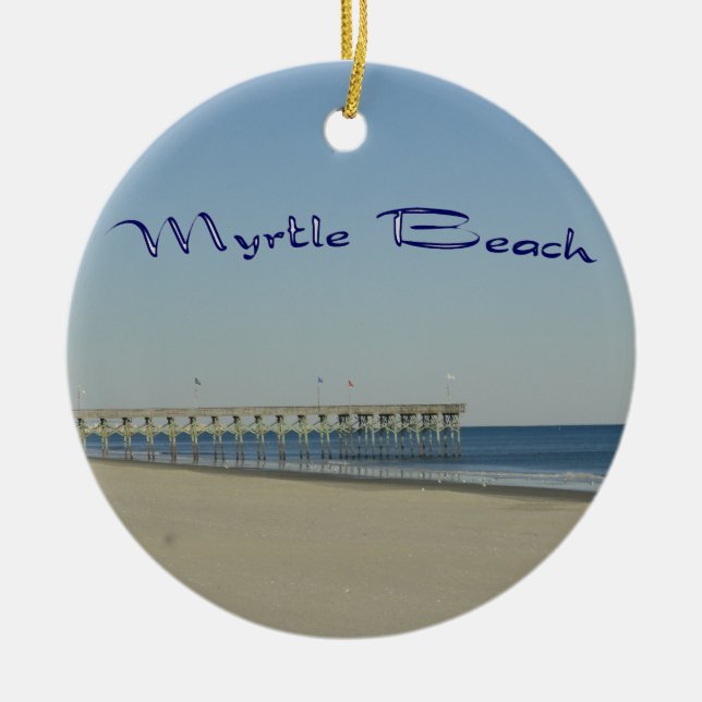 Myrtle Beach Keramikornament (Vorne)