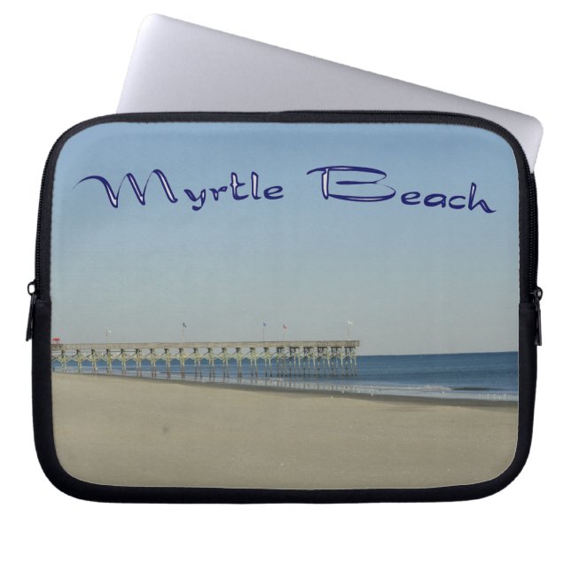 Myrtle Beach Laptopschutzhülle (Vorderseite)