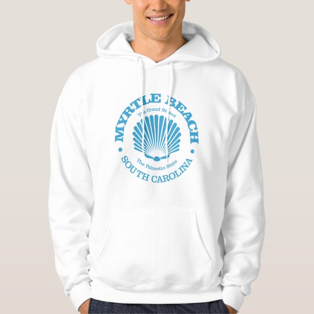 Myrtle Beach (Muschel) Hoodie (Vorderseite)