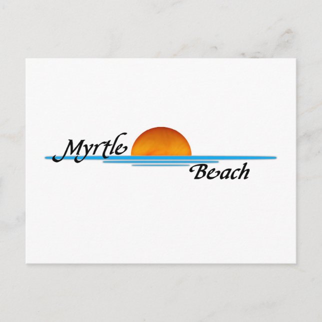 Myrtle Beach Postkarte (Vorderseite)