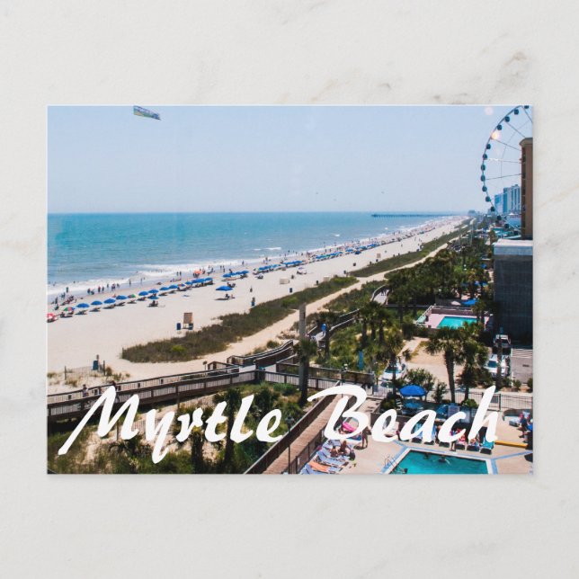 Myrtle Beach Postkarte (Vorderseite)