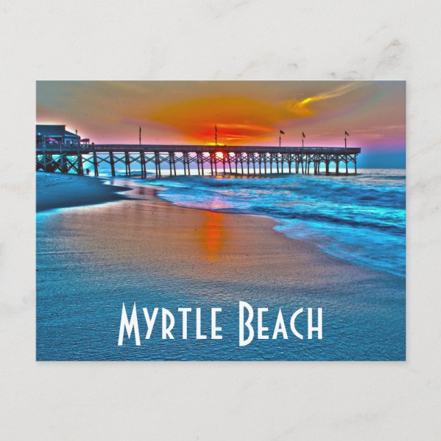 Myrtle Beach Postkarte (Vorderseite)