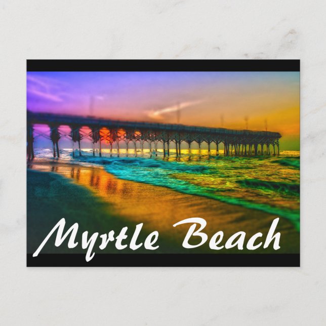 Myrtle Beach Postkarte (Vorderseite)