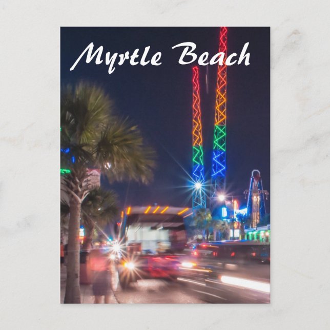 Myrtle Beach Postkarte (Vorderseite)