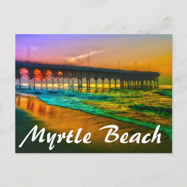 Myrtle Beach Postkarte (Vorderseite)