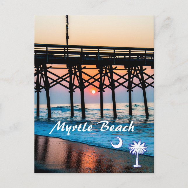 Myrtle Beach Postkarte (Vorderseite)
