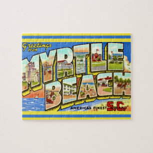 Myrtle Beach Postkarte 8x10 Puzzle