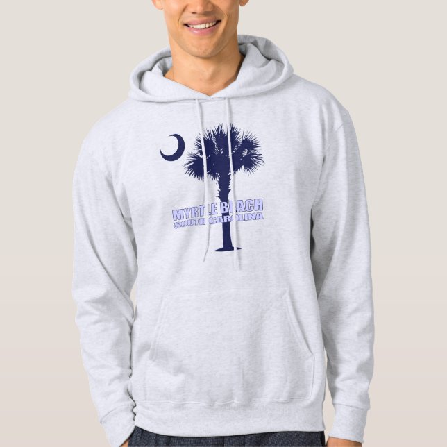 Myrtle Beach SC (P&C) Hoodie (Vorderseite)