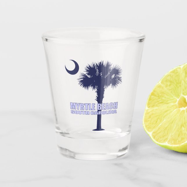 Myrtle Beach SC (P&C) Schnapsglas (Vorderseite)
