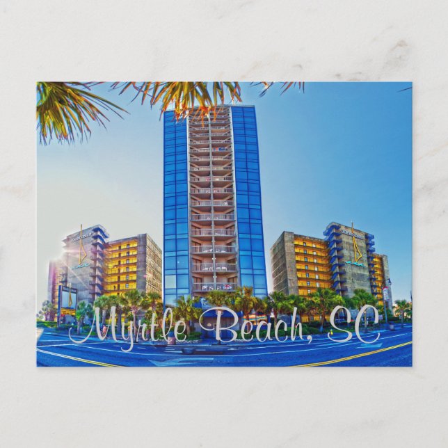 Myrtle Beach SC Postkarte (Vorderseite)