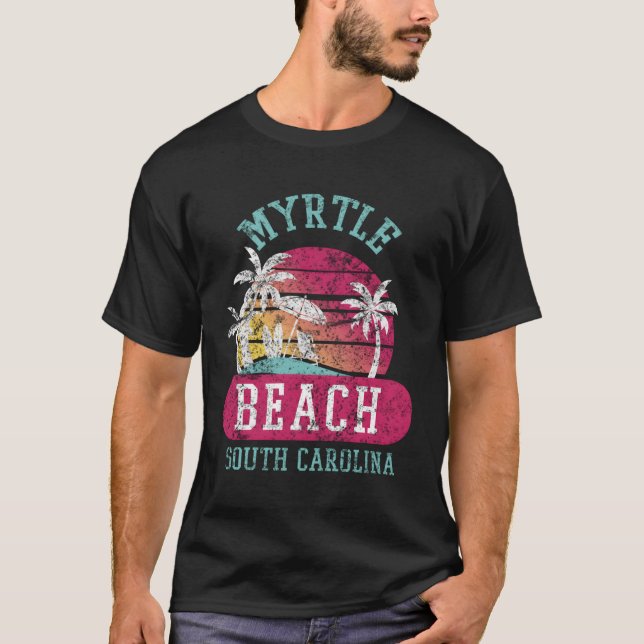 Myrtle Beach Sc S erschüttert T-Shirt (Vorderseite)