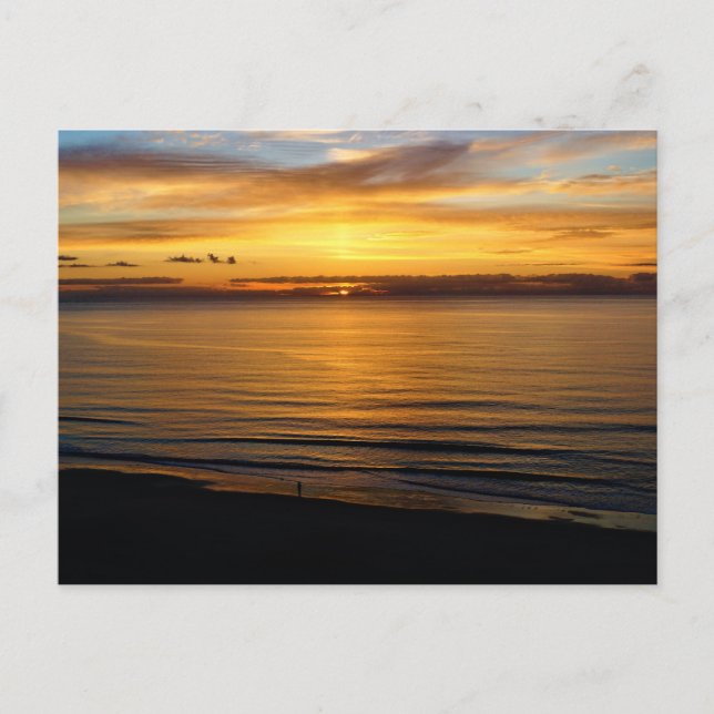 Myrtle Beach, SC Sunrise Postcard Postkarte (Vorderseite)