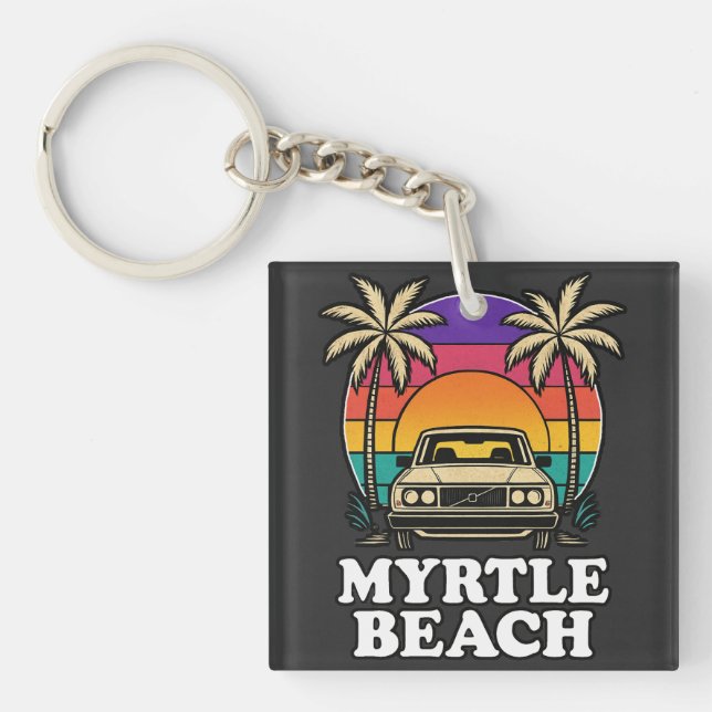 Myrtle Beach Schlüsselanhänger (Vorderseite)