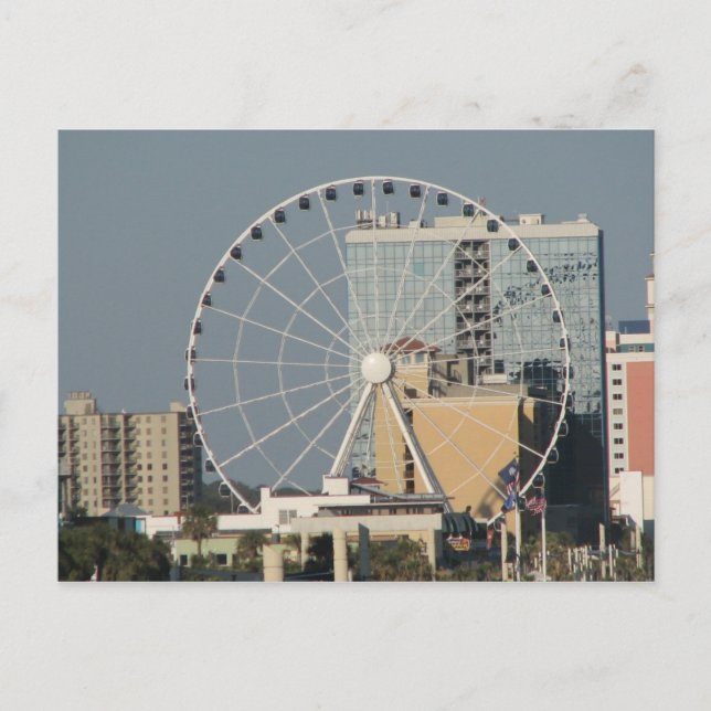 Myrtle Beach Sky Wheel Postkarte (Vorderseite)