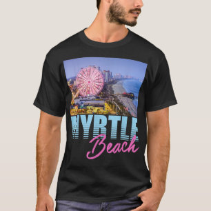 Myrtle Beach Skywheel Ferris Wheel Niedliche Liebe T-Shirt