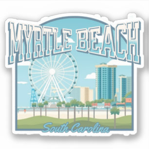 Myrtle Beach, South Carolina Aufkleber
