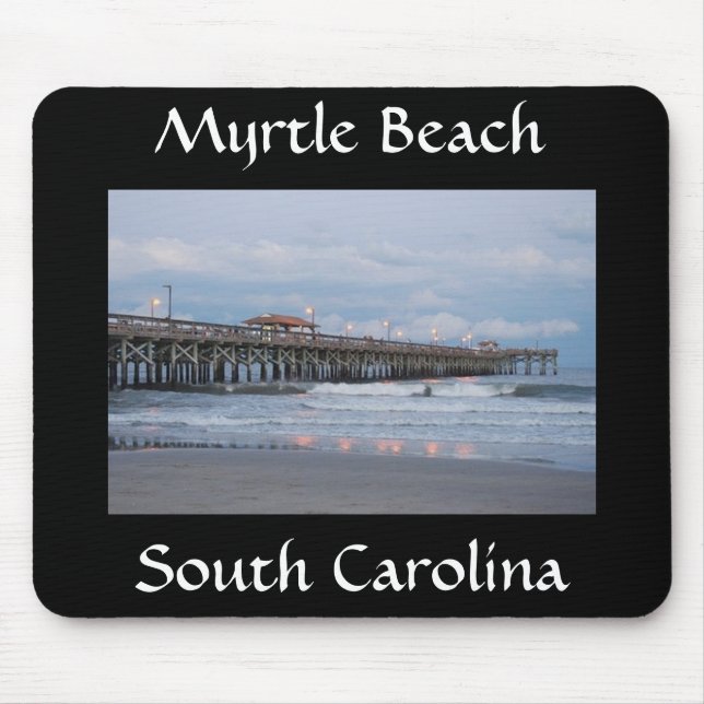 Myrtle Beach South Carolina bei Sunset Mousepad (Vorne)