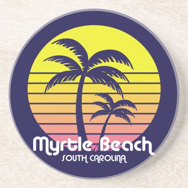 Myrtle Beach, South Carolina Getränkeuntersetzer (Vorne)