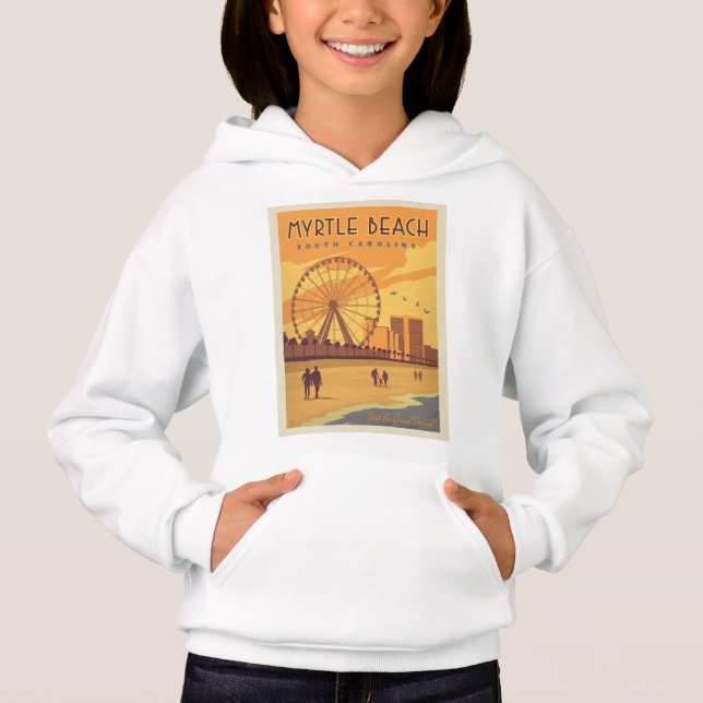 Myrtle Beach | South Carolina Hoodie (Vorderseite)