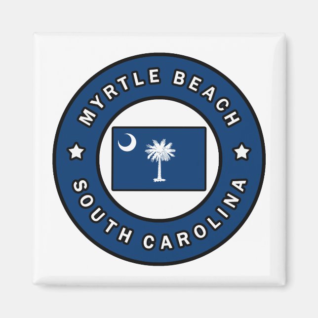Myrtle Beach South Carolina Magnet (Vorne)