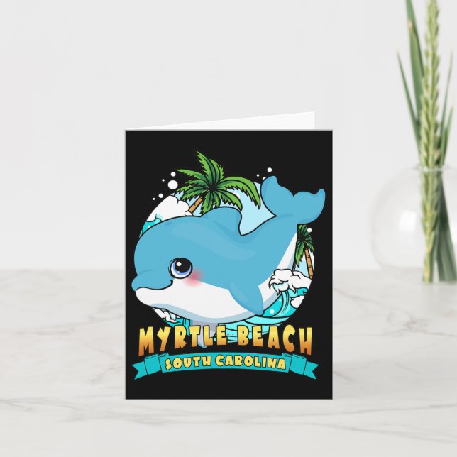 Myrtle Beach South Carolina Niedlich Ba Karte (Vorderseite)