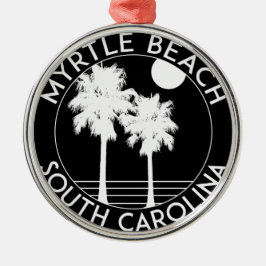 Myrtle Beach South Carolina Ornament Aus Metall