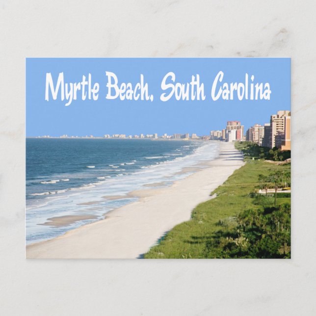 Myrtle Beach, South Carolina Postcard, USA Postkarte (Vorderseite)