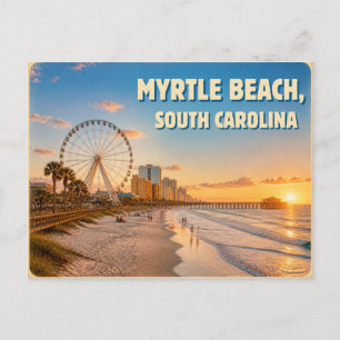 Myrtle Beach South Carolina Postkarte