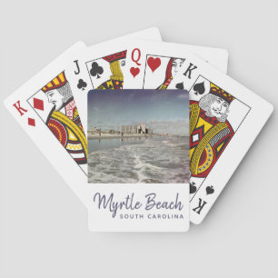 Myrtle Beach South Carolina Retro Spielkarten