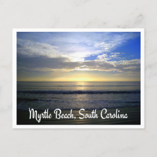 Myrtle Beach South Carolina Sunrise Postcard Postkarte
