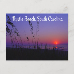 Myrtle Beach South Carolina Sunrise Postcard Postkarte