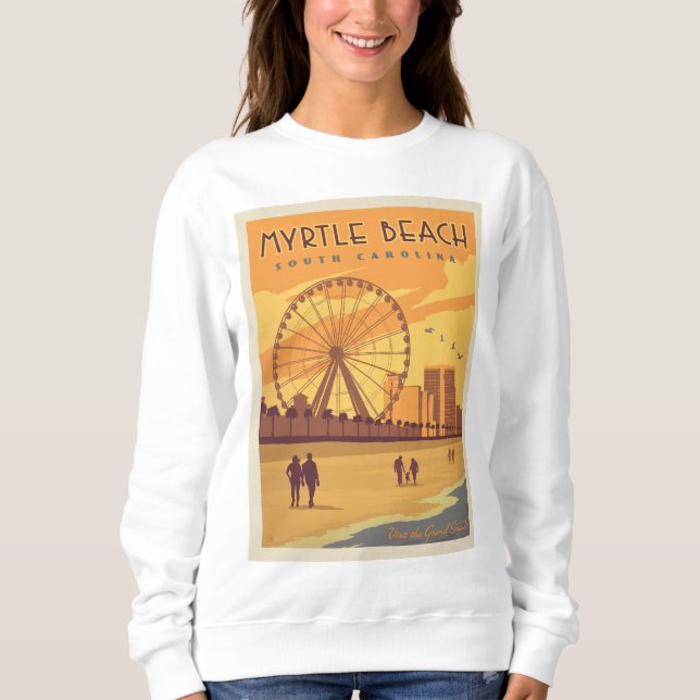 Myrtle Beach | South Carolina Sweatshirt (Vorderseite)