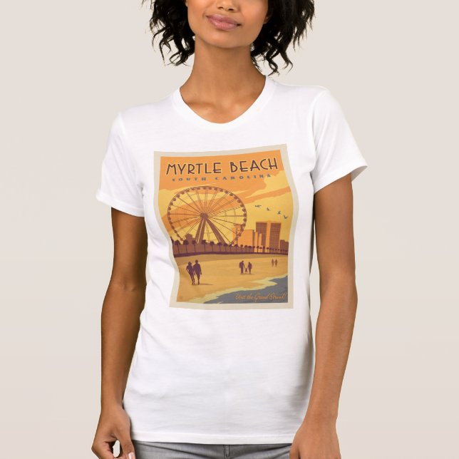 Myrtle Beach | South Carolina T-Shirt (Vorderseite)