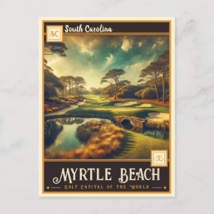Myrtle Beach, South Carolina   VINTAG Postkarte