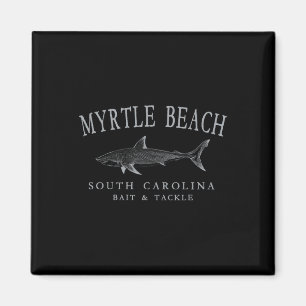Myrtle Beach South Carolina Vintage-Hai Arched G Magnet