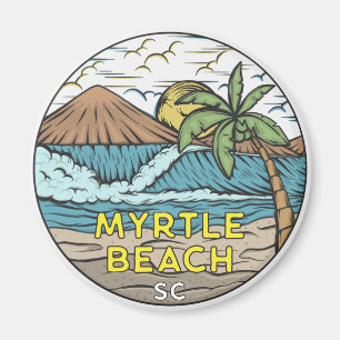 Myrtle Beach South Carolina Vintage Magnet