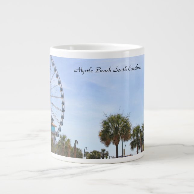 Myrtle Beach South Carollina, Skywheel Jumbo-Tasse (Vorderseite)
